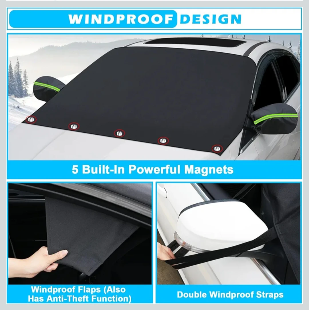 TEVIAPHEE Windshield Snow Cover