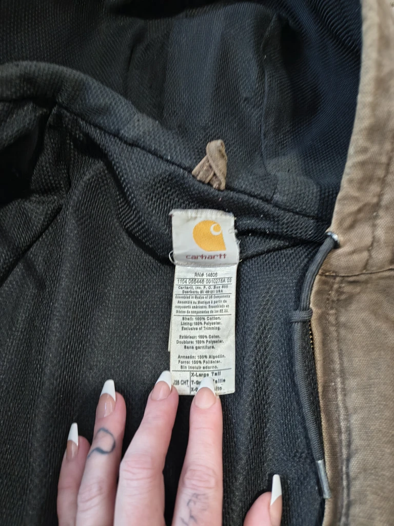 Carhartt X-Large Tall Brown Jacket - photo 2