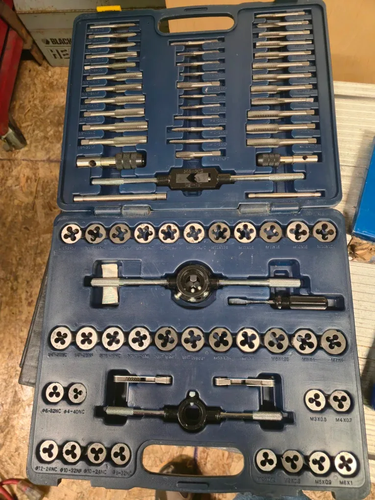 Black & Decker Heavy Duty Tool Box with Tools image indicator(8)