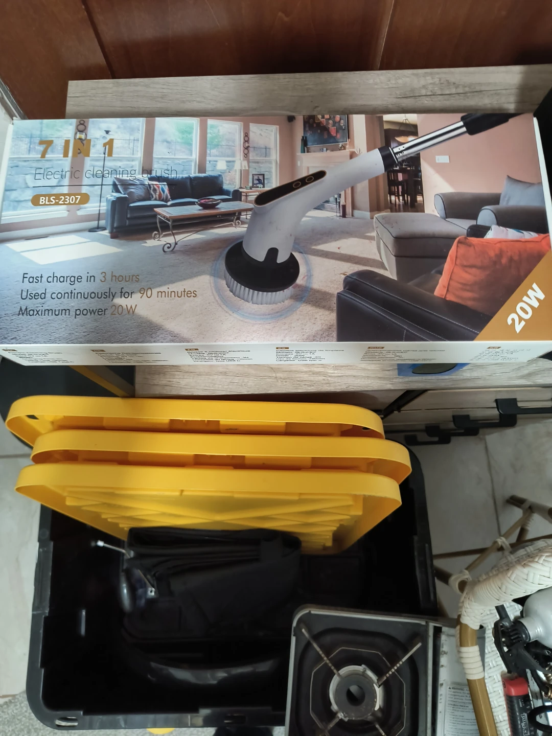 7 in 1 Electric Cleaning Brush - New in Box!