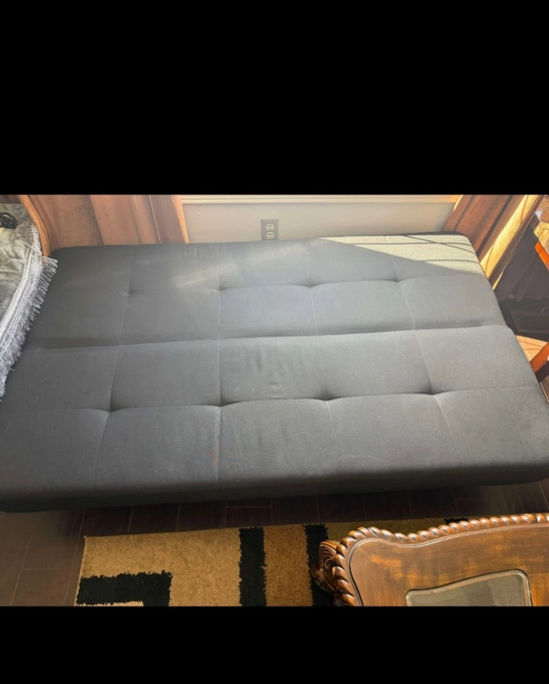 Black Futon - Great Condition!