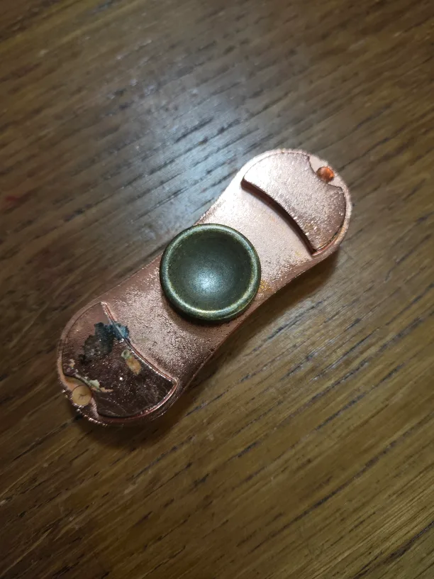 Used Fidget Spinner - Copper