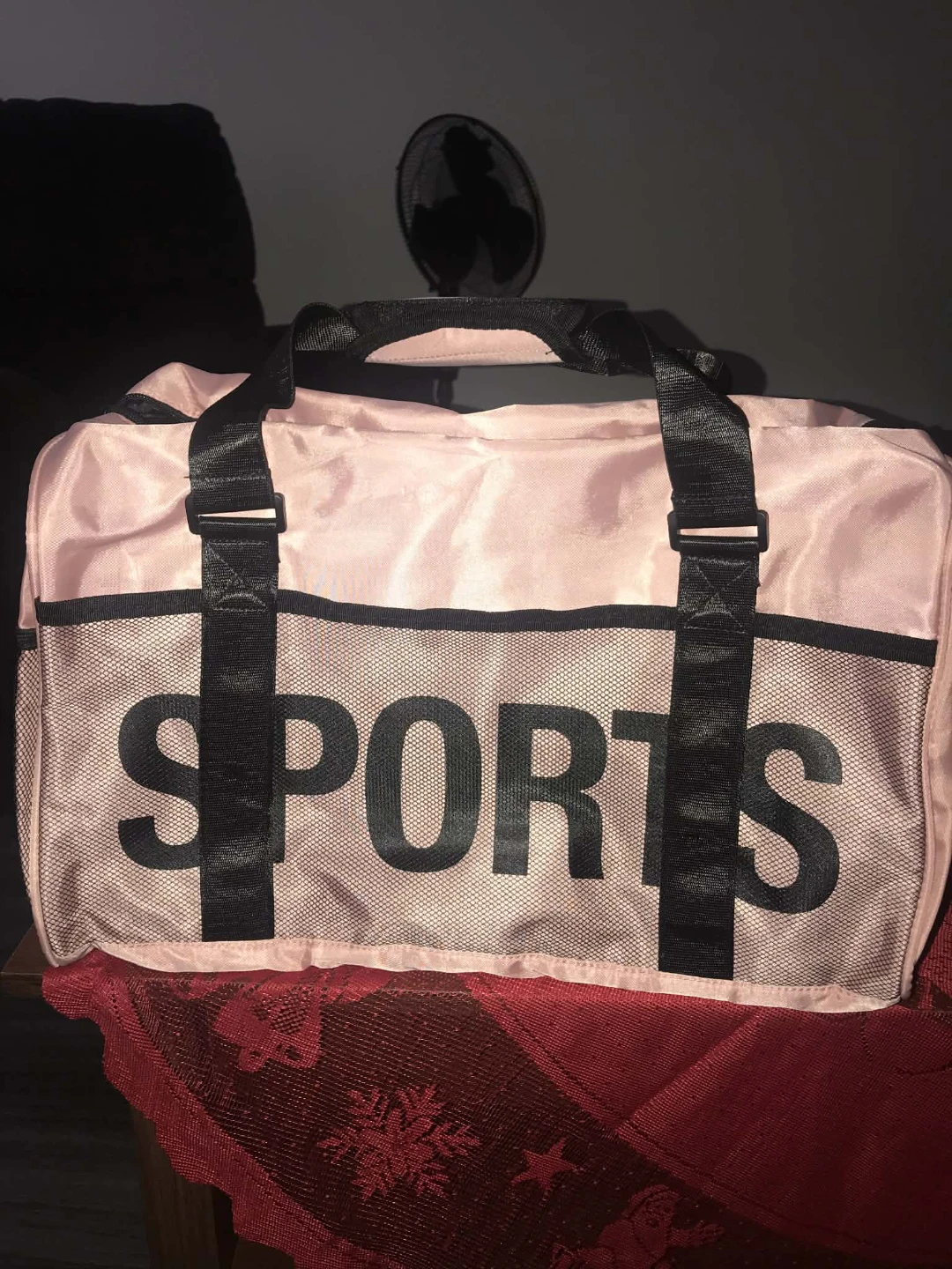 Pink 'SPORTS' Duffle Bag - photo 2