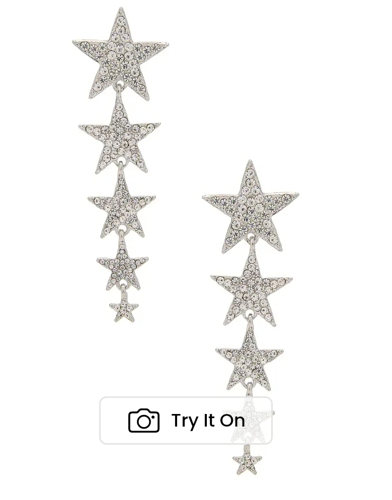 New 8 other reasons  Star Dangle Earrings