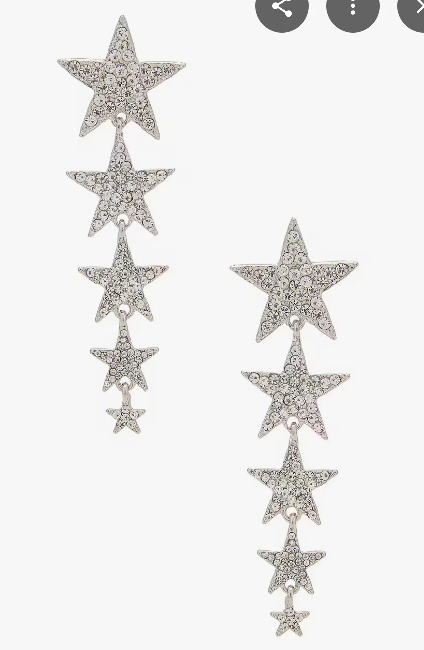 New 8 other reasons  Star Dangle Earrings - photo 4