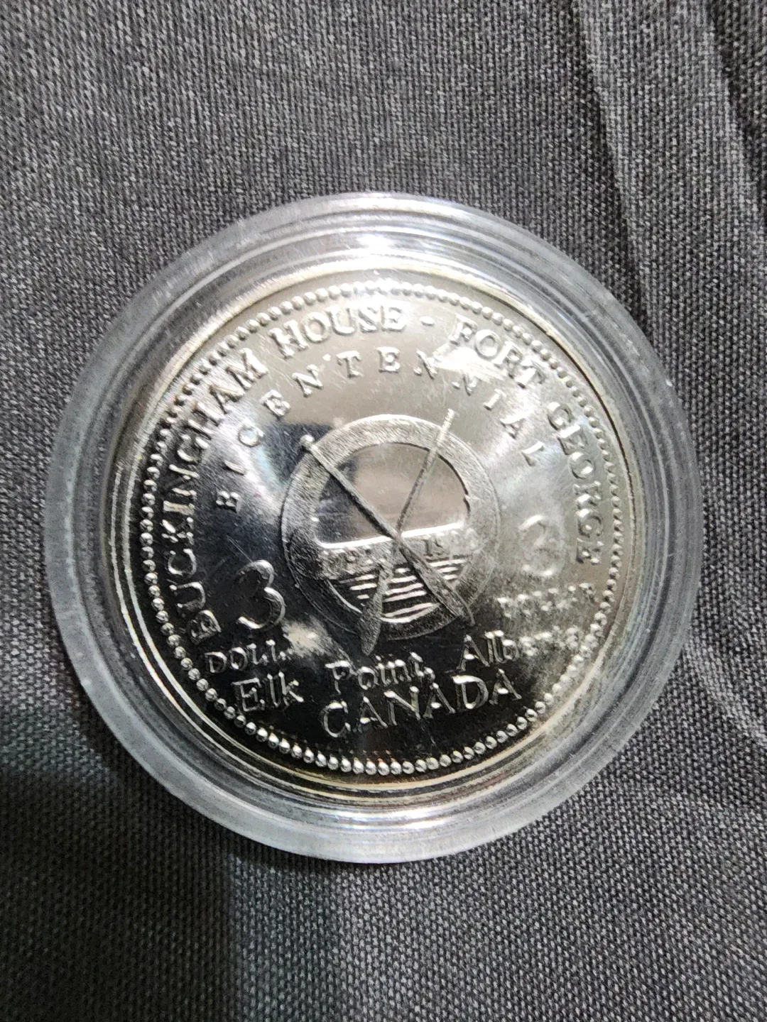 Buckingham House Centennial $3 Coin