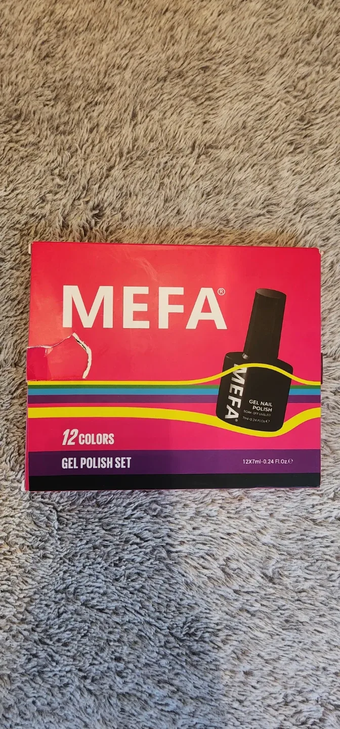 MEFA 12 Colors Gel Polish Set