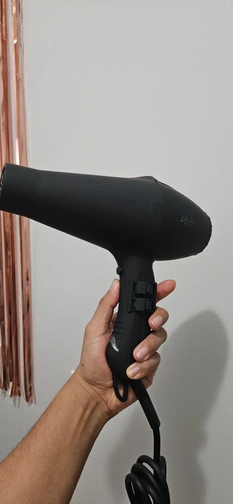 Aria Beauty Professional Ionic Blow Dryer - Black, New
