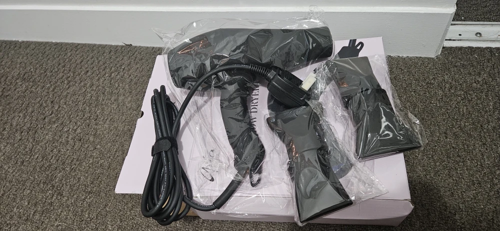 Aria Beauty Professional Ionic Blow Dryer - Black, New - photo 2