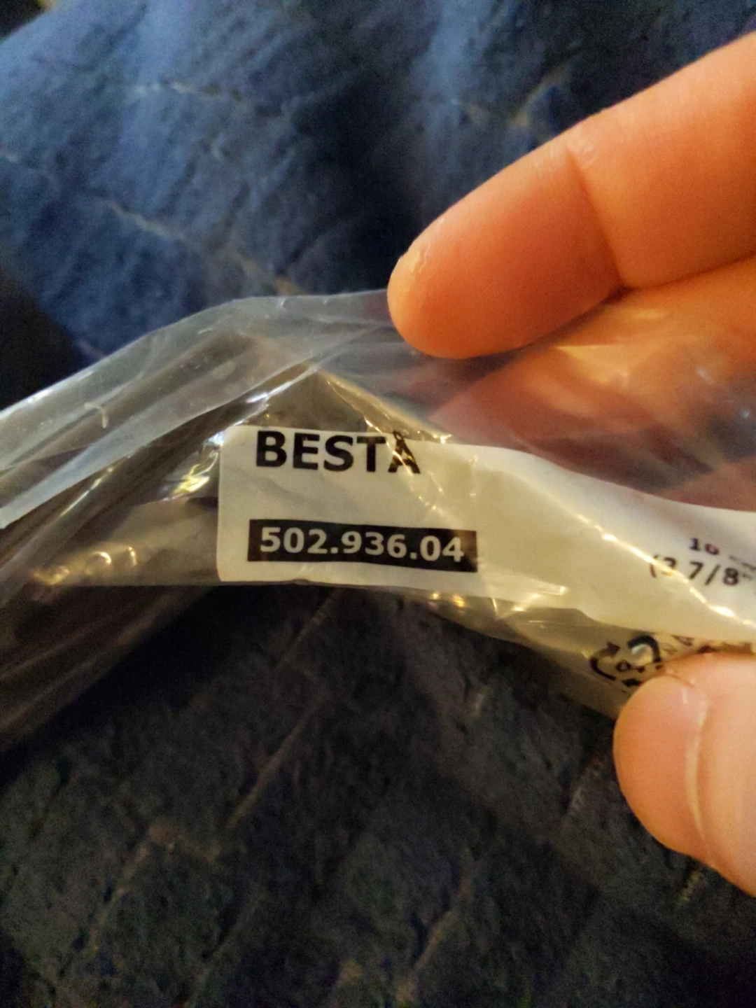 2 for $5; New IKEA BESTA Supporting Leg, Gray, 10cm