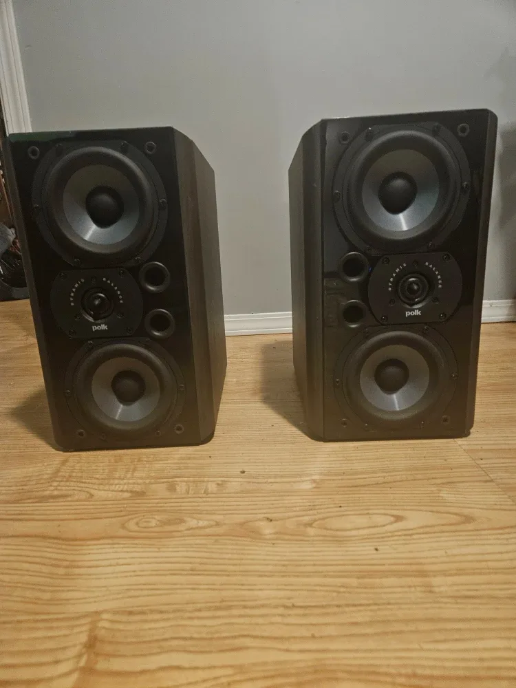 Rare Vintage Polk Audio LSI9 Bookshelf Speakers image indicator(2)