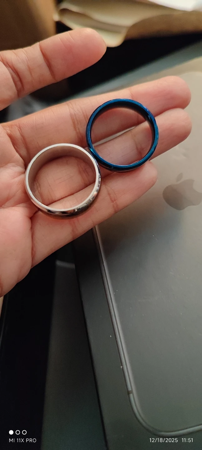 Men's Fashion Rings - Set of 2 - photo 2