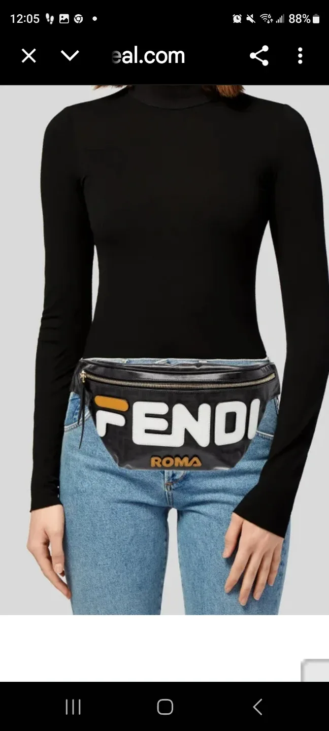 Authentic unisex Fendi bum bag.
