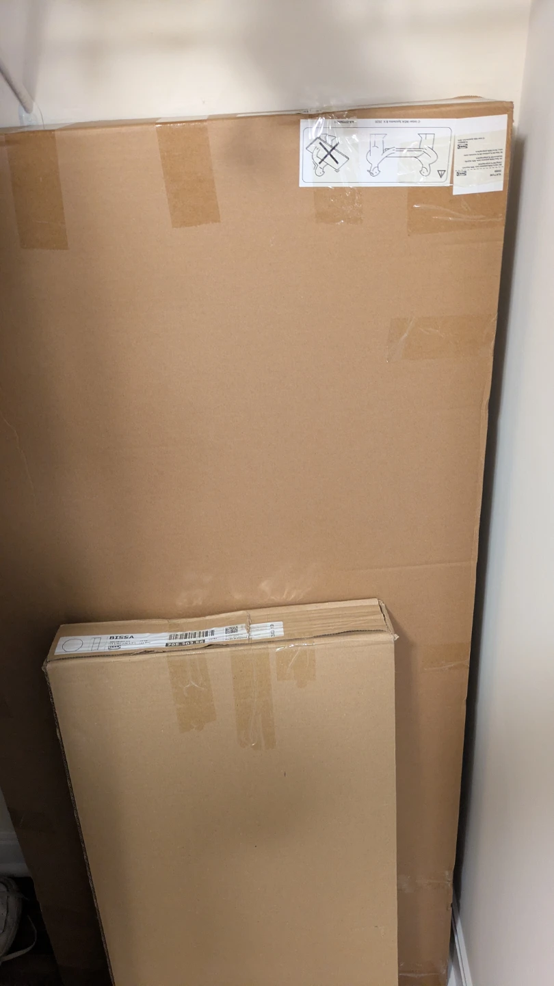 Ikea bissa shoe shelf boxed
