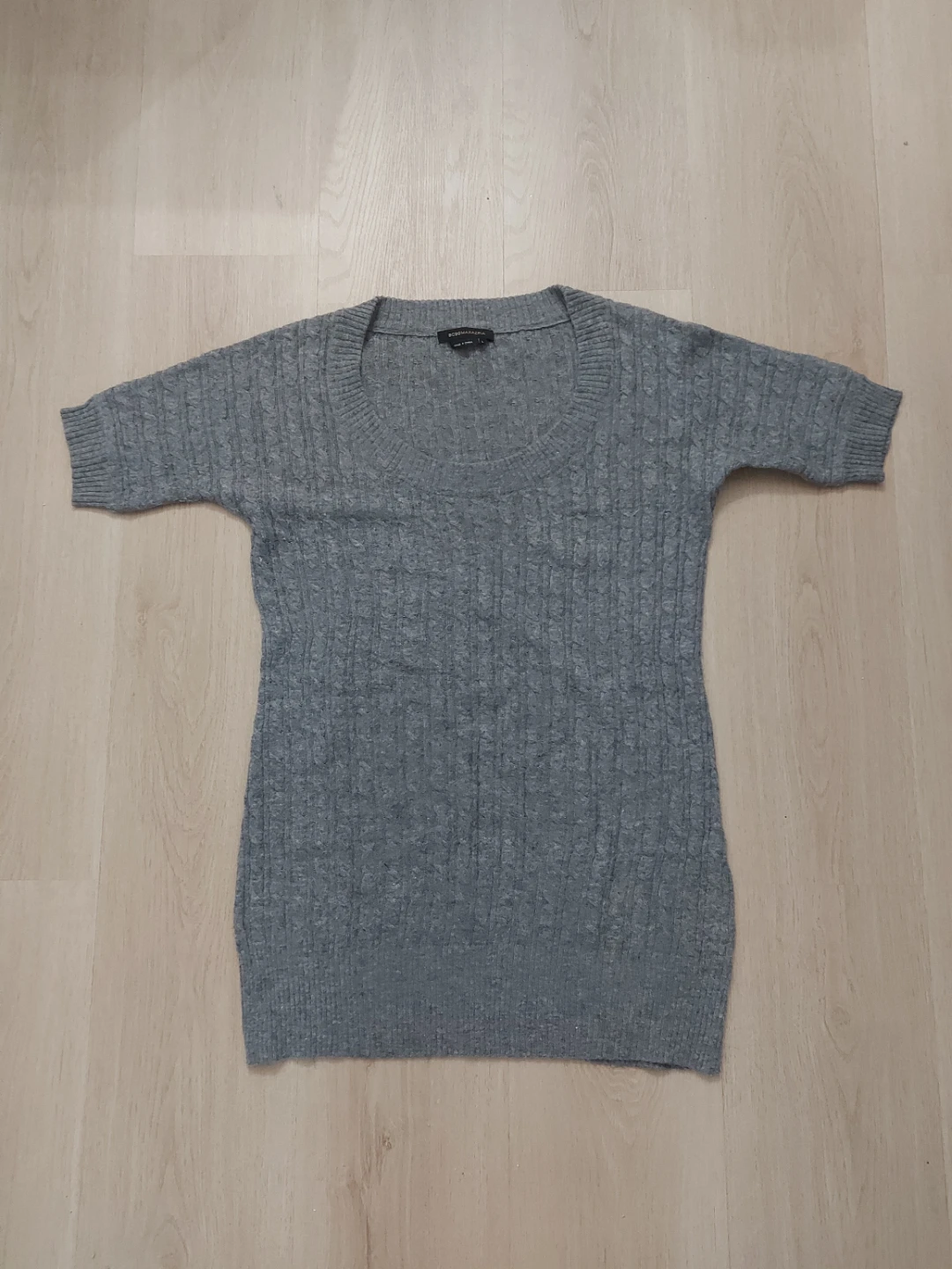 Grey Knit Top