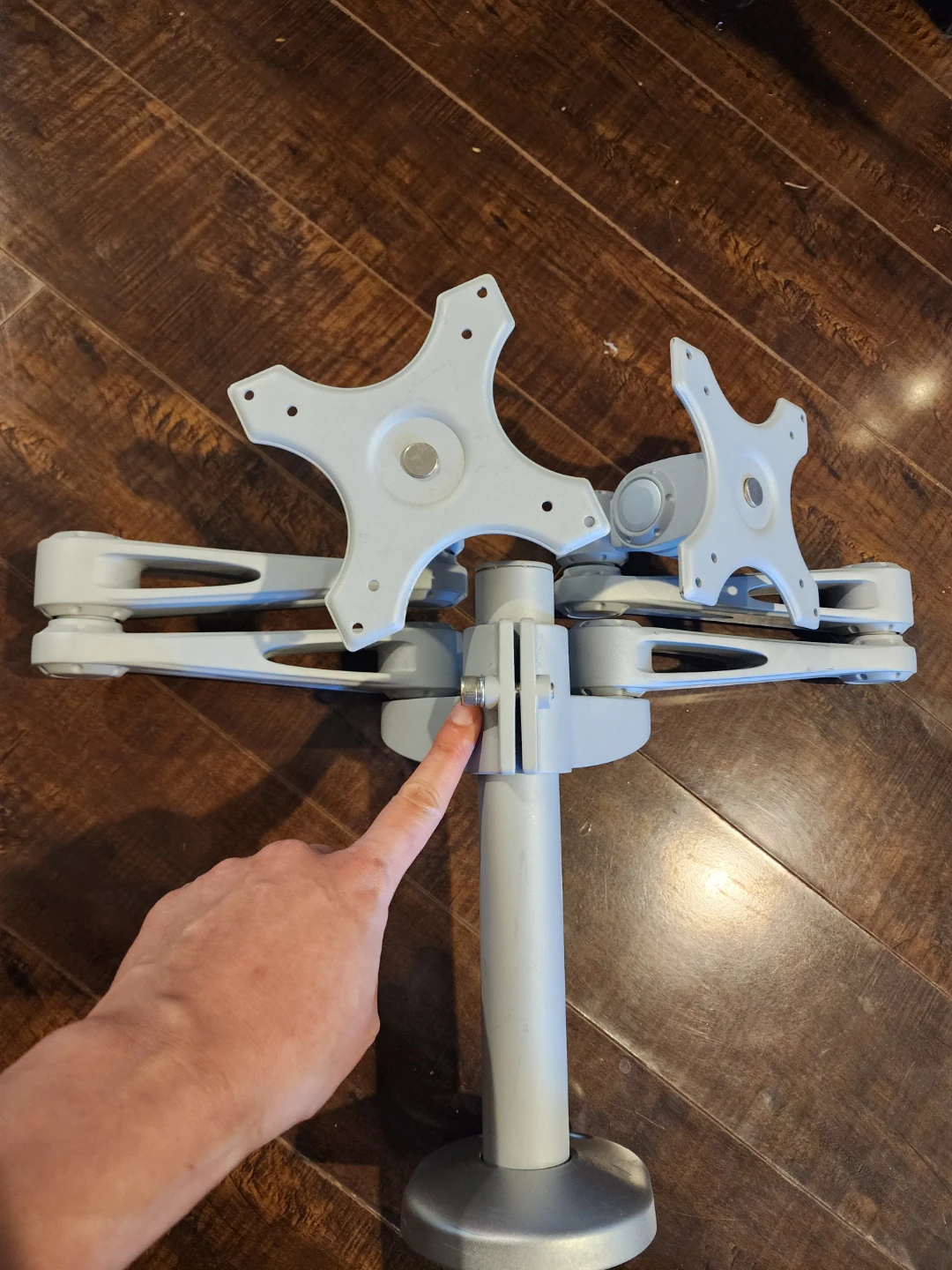 Dual Monitor Desk Mount Stand - photo 2