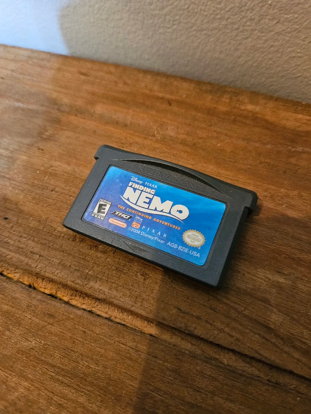 Finding Nemo Game Boy Advance Game