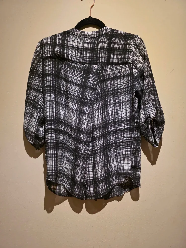 Dynamite Plaid Blouse - Size P/S image indicator(3)