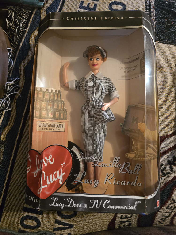 Mattel I Love Lucy Doll - Lucy Does a TV Commercial