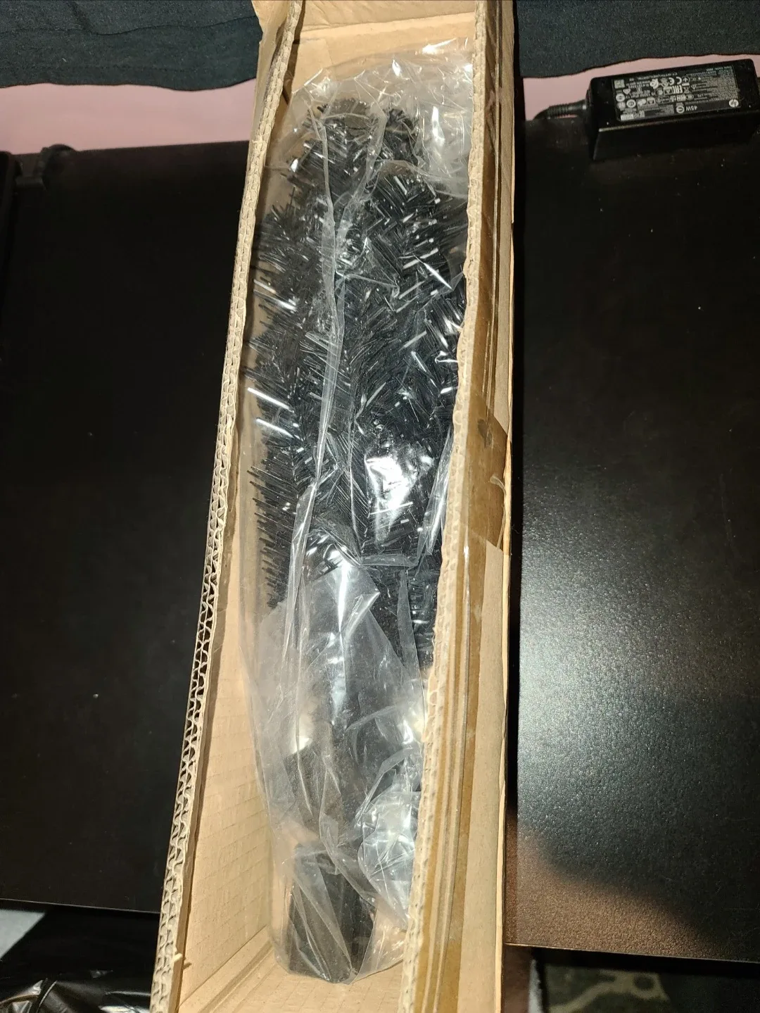 New hallmark keepsake miniature 20" black christmas tree