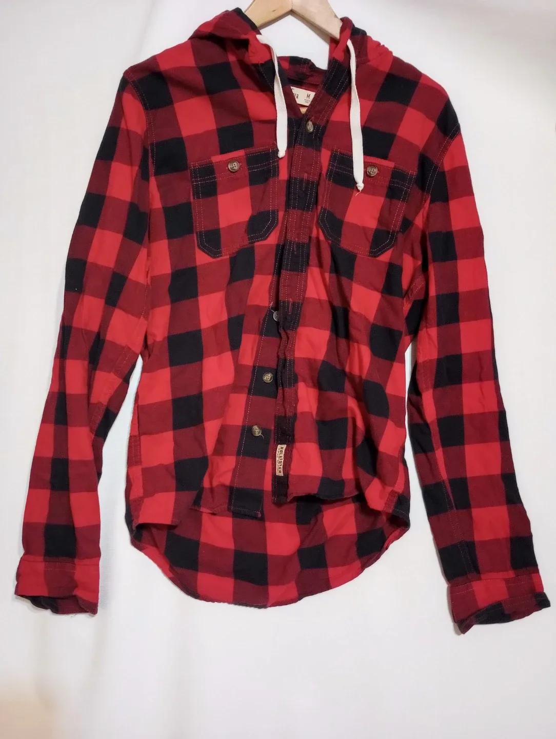 Hollister Plaid Button Up