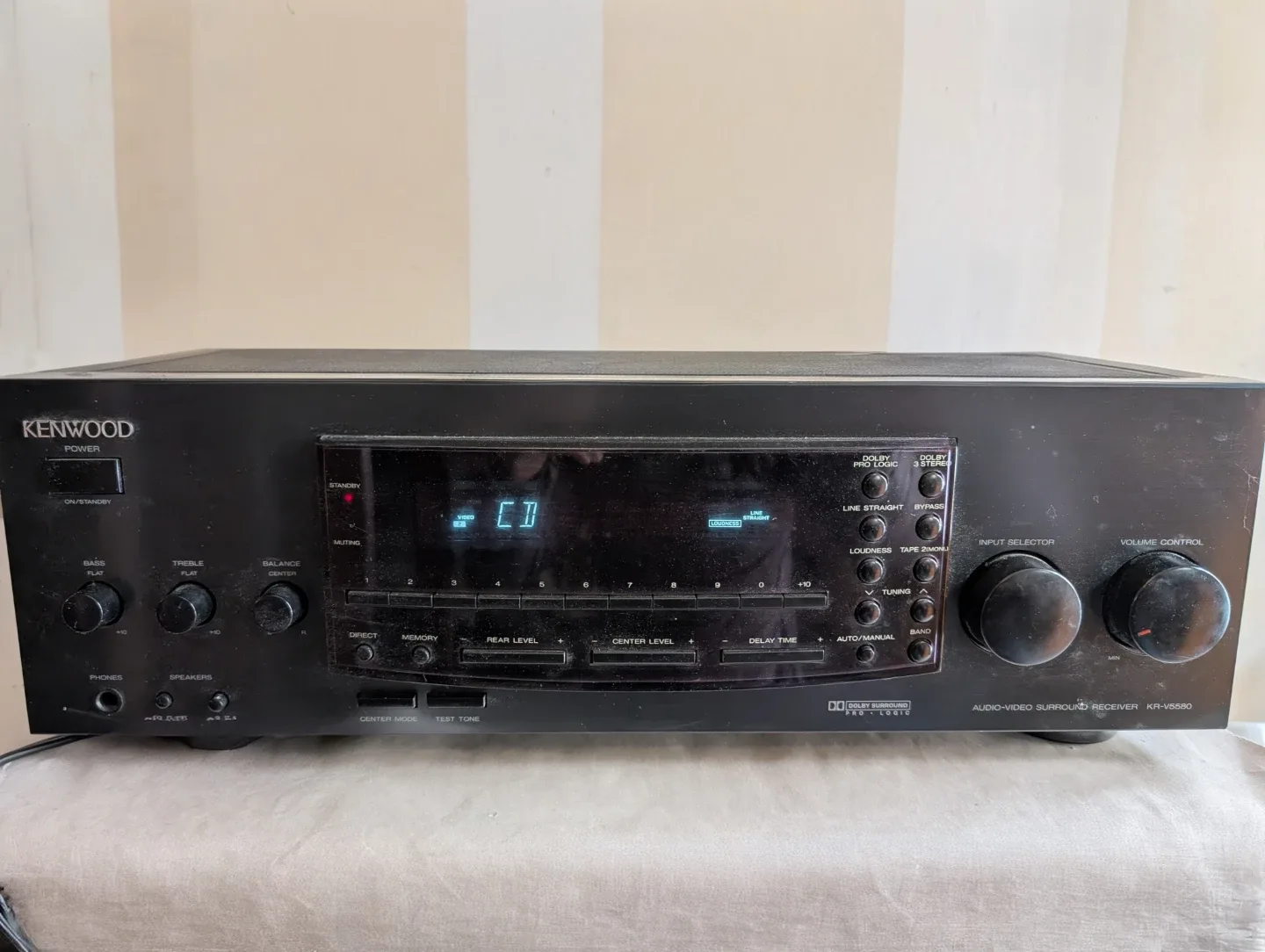 Kenwood KR-V5590 Audio/Video Surround Receiver