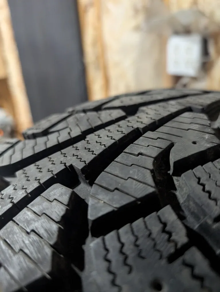 (4)-235/75R16 Winter Tires On Rims Off 2010 Chevrolet Colorado