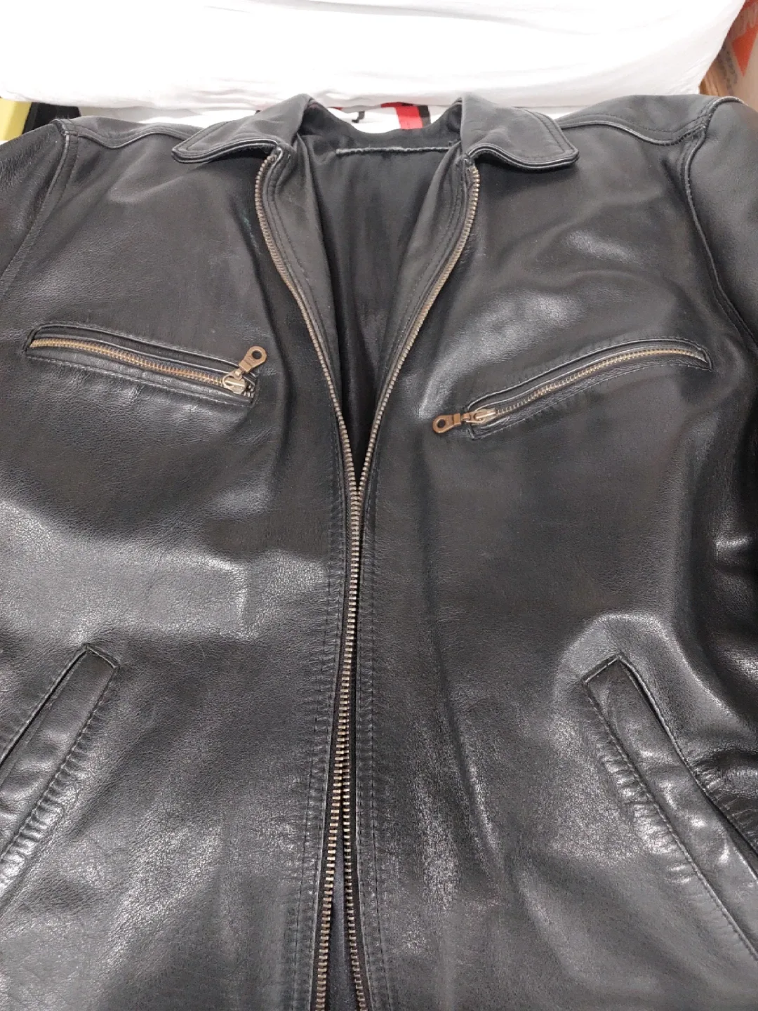 Genuine Leather Jacket image indicator(3)