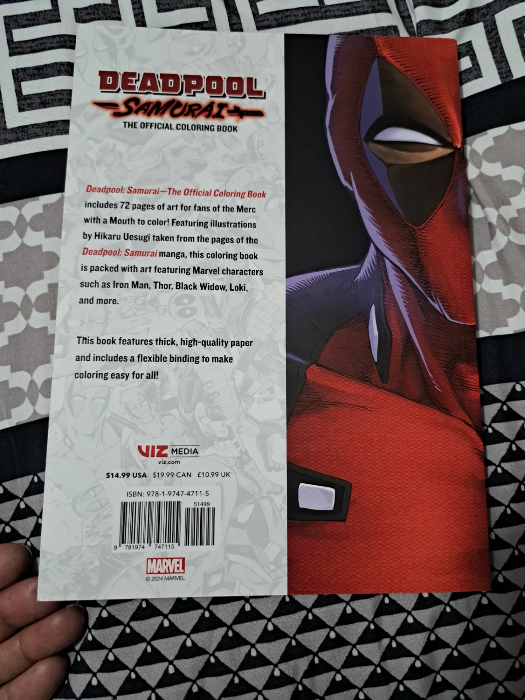DEADPOOL SAMURAI  (Coloring Book) - photo 2