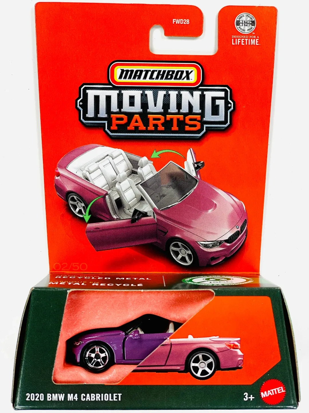 Matchbox 2020 BMW M4 Cabriolet - New in Box!