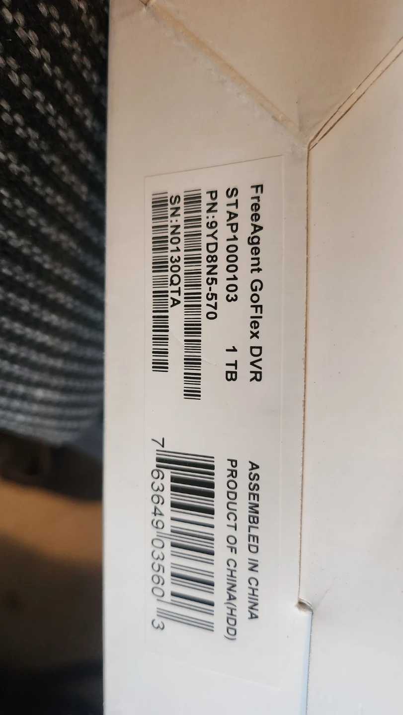 FreeAgent GoFlex DVR 1TB