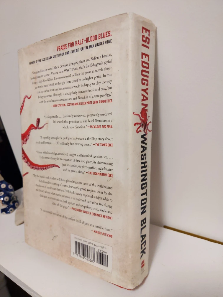 Washington Black by ESI Edugyan; SIGNED 1st/1st (Hardcover) - photo 4