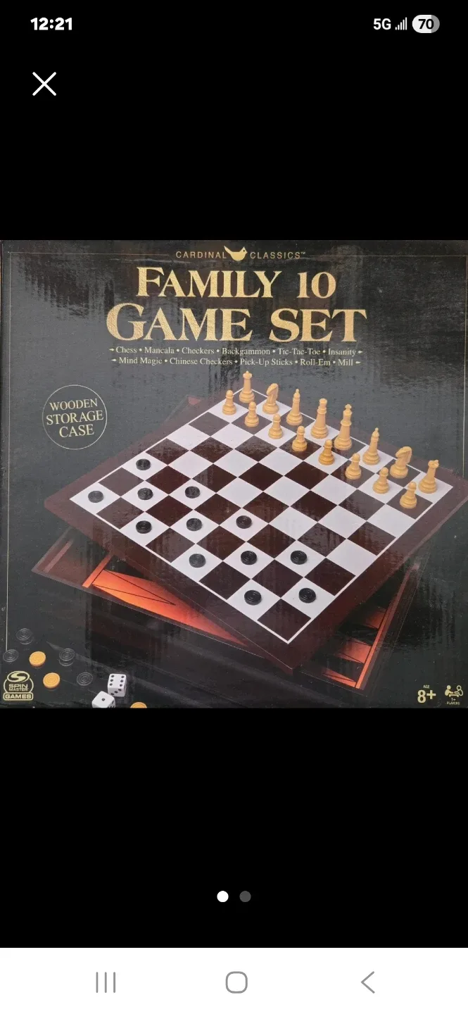 Cardinal Classics Family 10 Game Set
