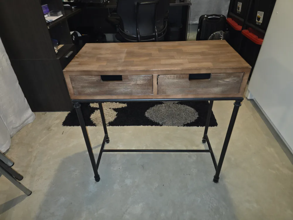Small wood table
