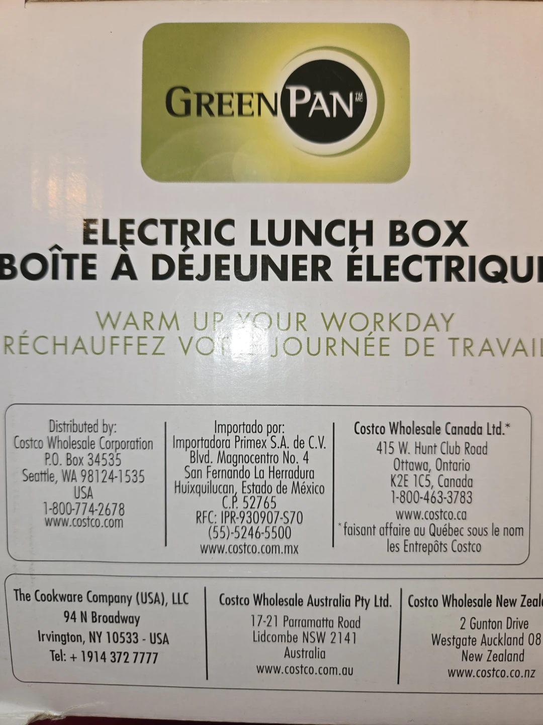 1 Brand New Electric Lunch Box (Sage Green) - photo 3