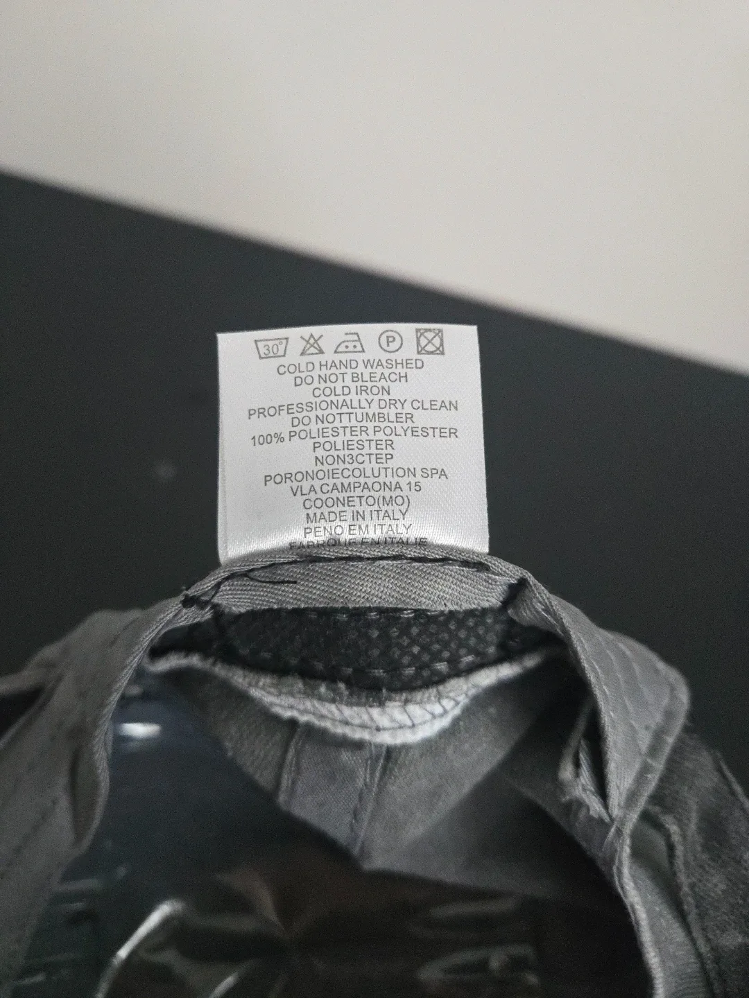 Patagonia Dad Cap – Washed Grey – Made in Italy – New image indicator(4)