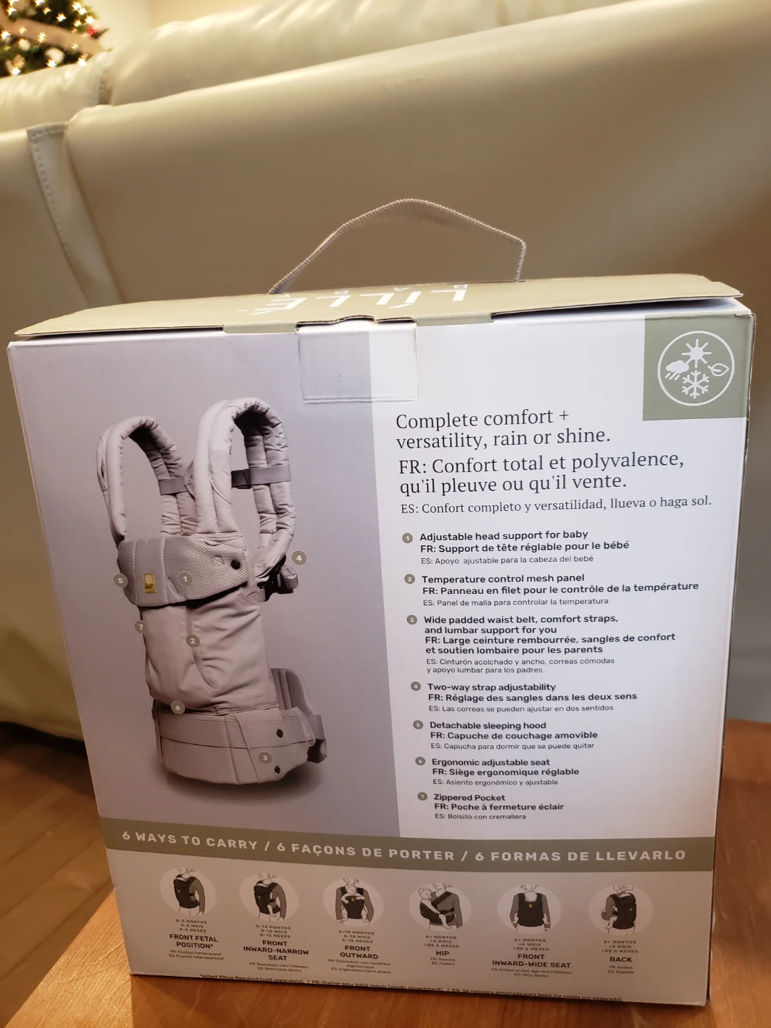 LILLEbaby All Seasons Baby Carrier - photo 2