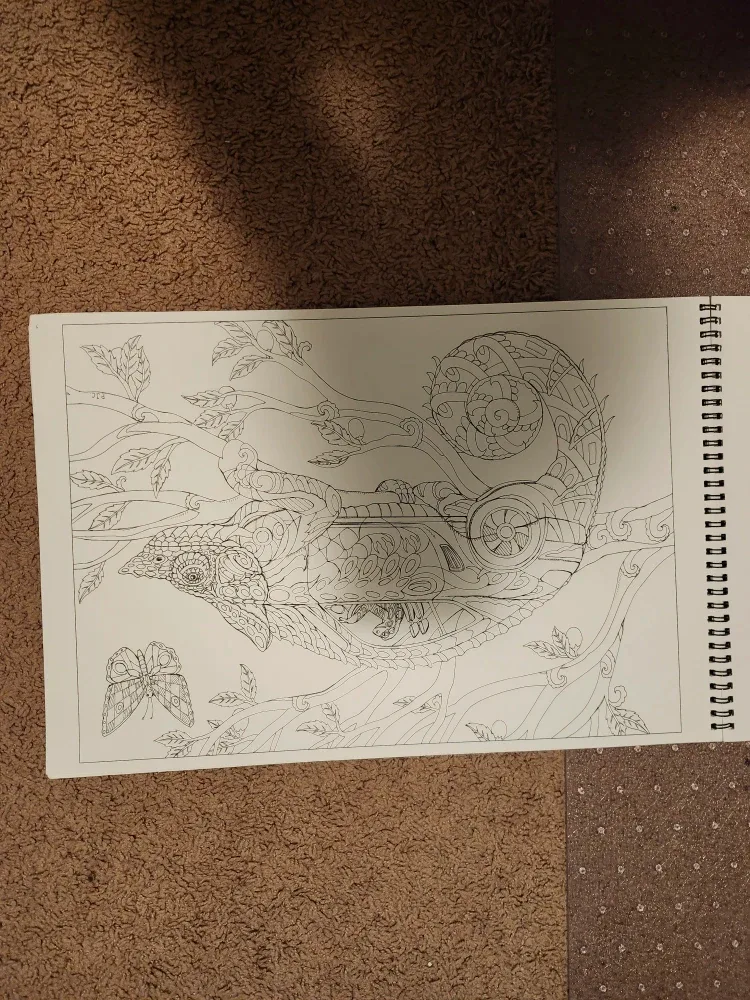 Color Me 2 Adult Colouring Book by P.J. Smart image indicator(5)