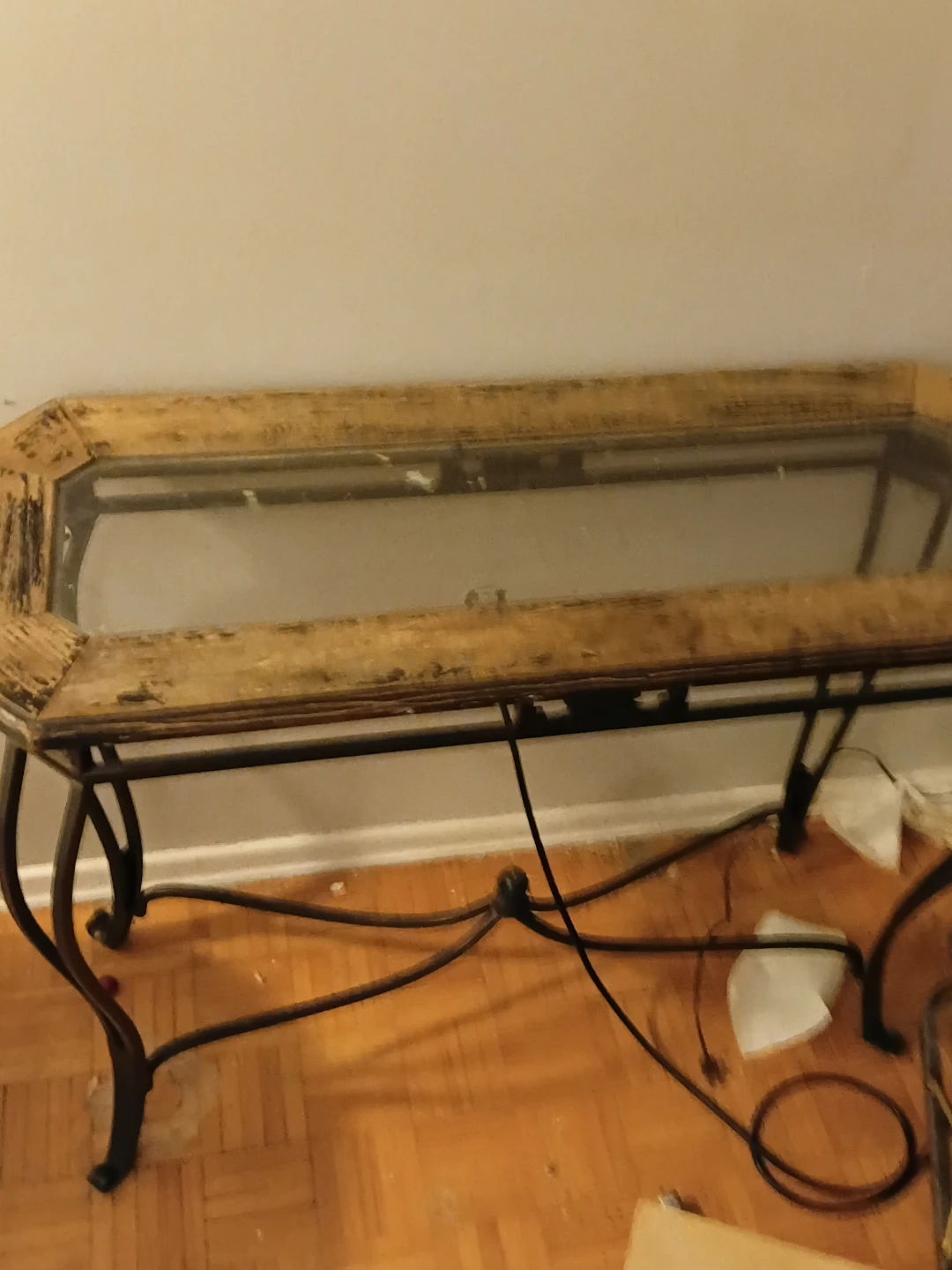 Glass Top Coffee Table