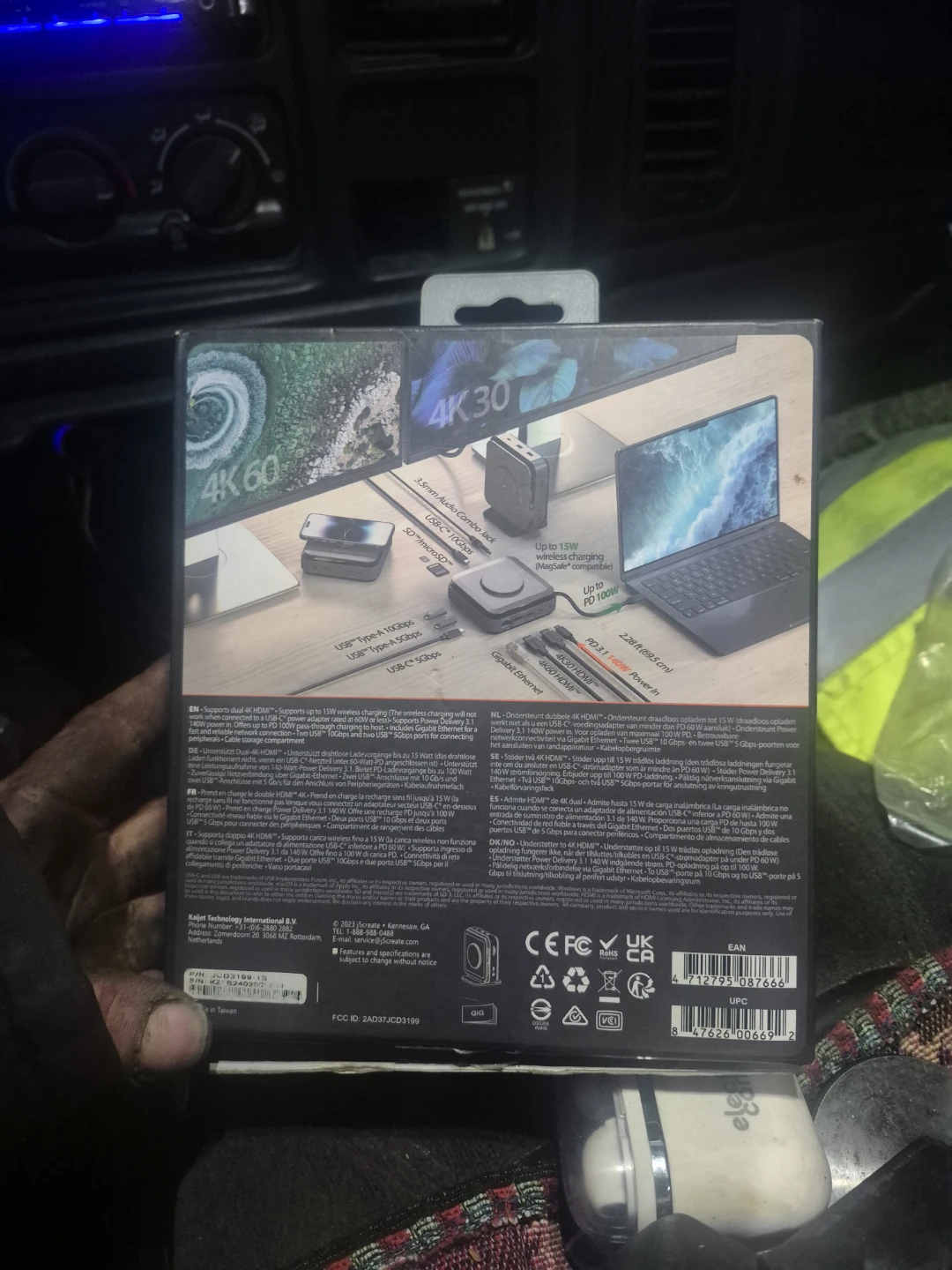 j5create USB-C Dock Dual 4K HDMI JCD3199 - photo 2