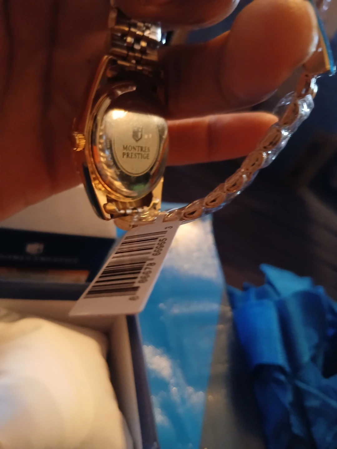 Montres Prestige Gold Watch with Box - photo 4