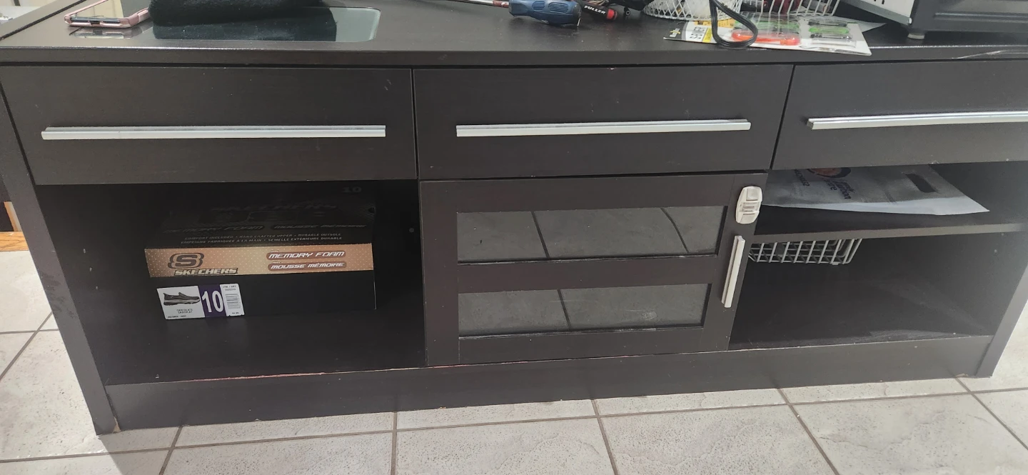 Entertainment Unit - Dark Brown - photo 2