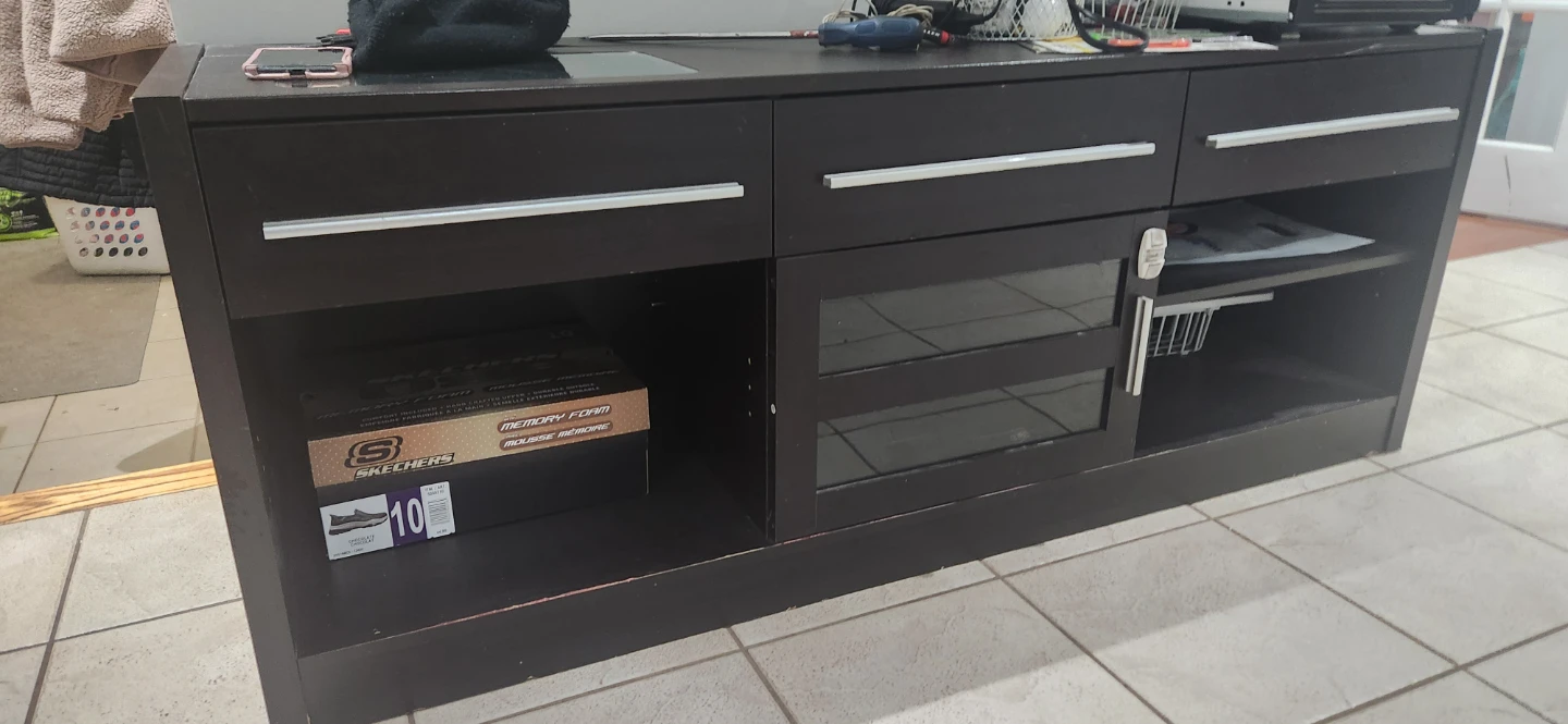 Entertainment Unit - Dark Brown - photo 3