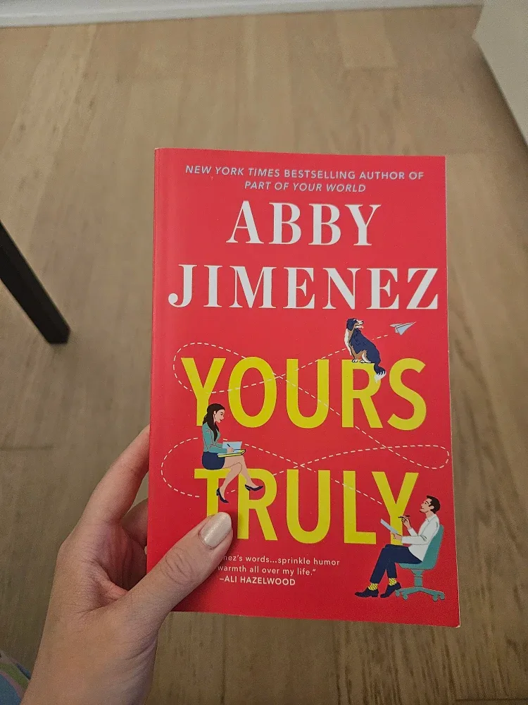 Yours truly abby jimenez book