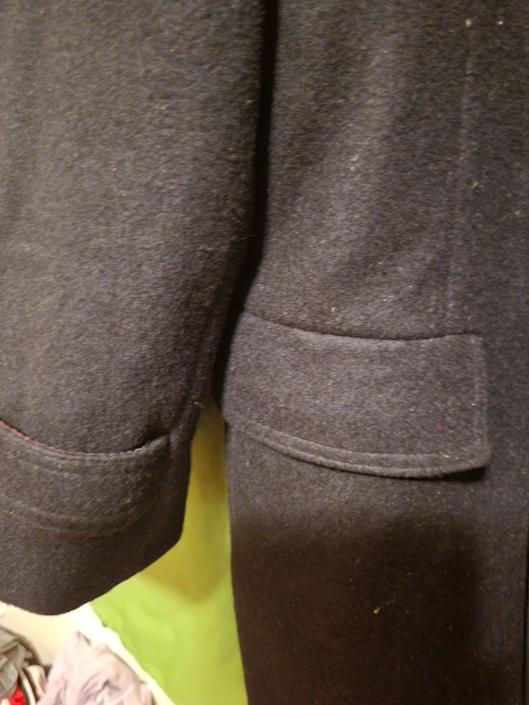 Wm. H. Leishman Black Wool Coat - photo 3