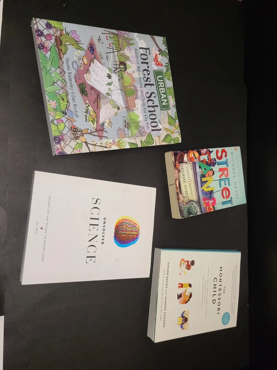 Non Fiction Books: Forest Schools, Montessori,