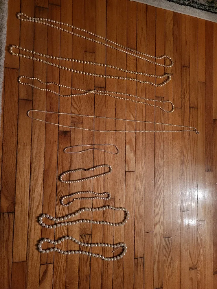 Pearl Necklaces Singles $5  (Lot of 9/$20)
