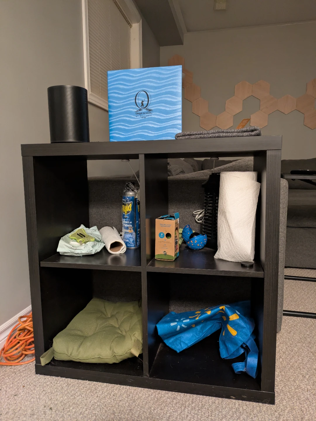 Black IKEA Kallax Shelf Unit - *MOVING, NEED GONE*