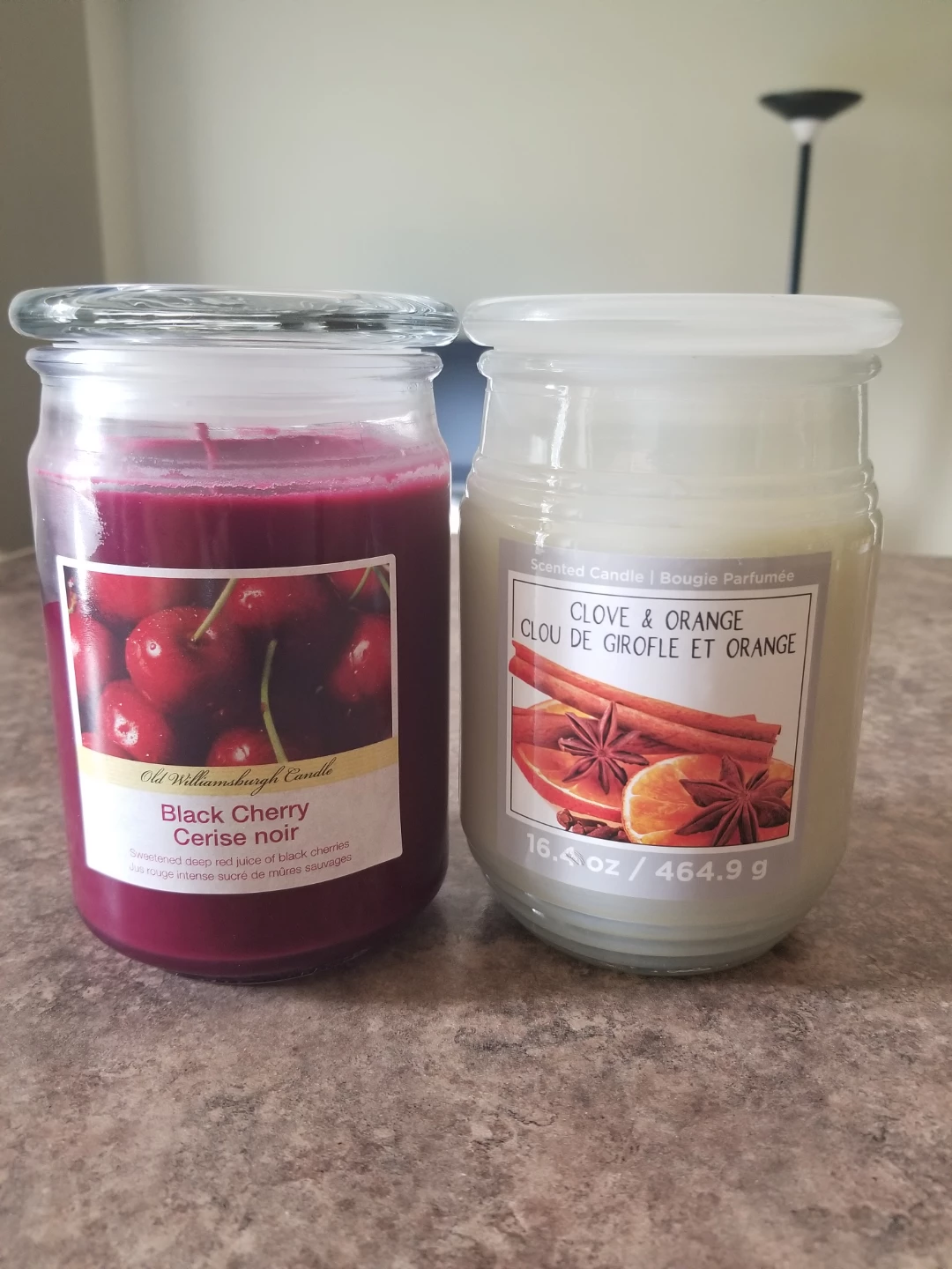 Old Williamsburgh Candles: Black Cherry & Clove Orange
