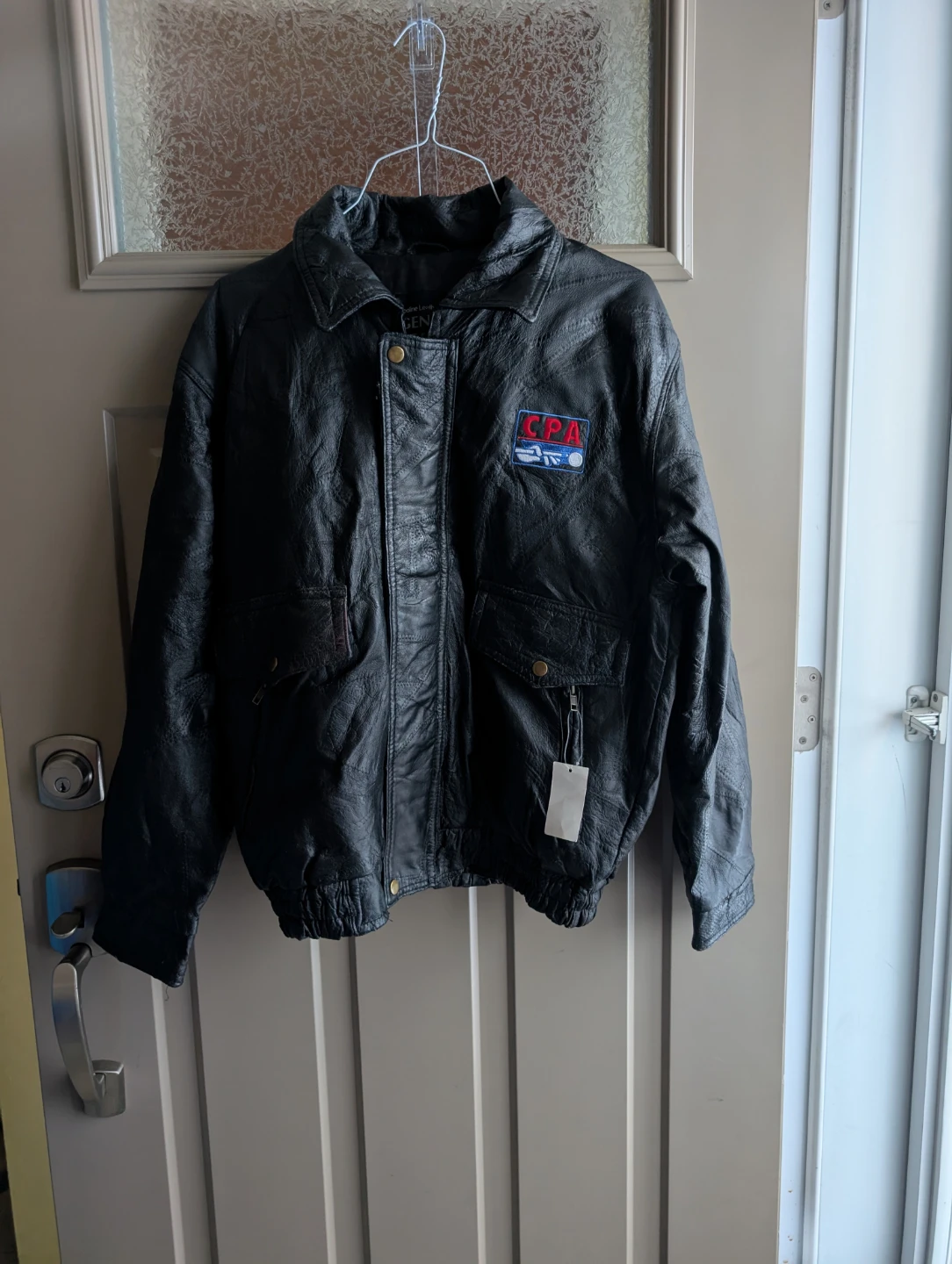 BNWT CPA Leather Jacket